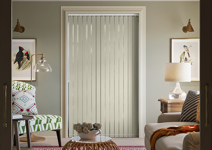 Palermo (Blackout), Dusted Brown - Vertical Blind - Image 6